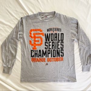 San Francisco Giants 2014 World Series Champions long Sleeve